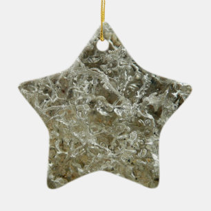 Abstrakte Naturtextur Gletschereis Keramikornament