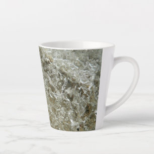 Abstrakte Naturtextur Gletschereis Milchtasse