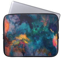 Abstrakte Neopren Laptop Schlauch 35 cm