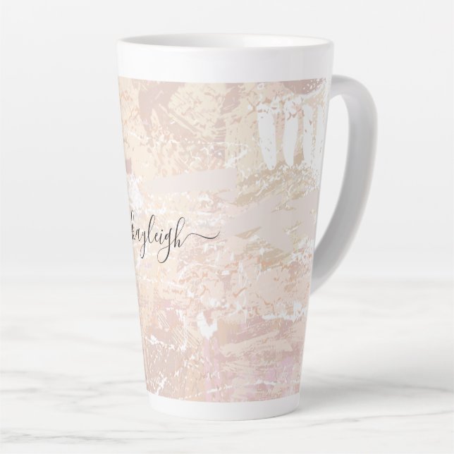 Abstrakte neutrale Mischung Milchtasse (Rechte Ecke)