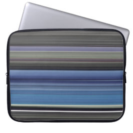 Abstrakte Nummer 1: blau und grau Laptopschutzhülle