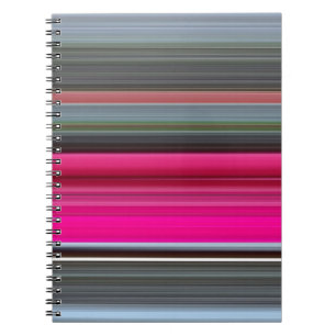 Abstrakte Nummer 1: Getreide und Grau Notizblock
