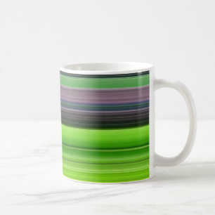 Abstrakte Nummer 1: Limon und grau Kaffeetasse