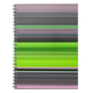 Abstrakte Nummer 1: Limon und grau Notizblock