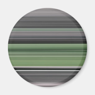 Abstrakte Nummer 1: Olive green und grau Magnet