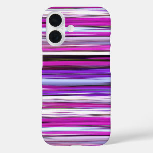 Abstrakte Nummer 2: Lila Unschärfe iPhone 16 Hülle