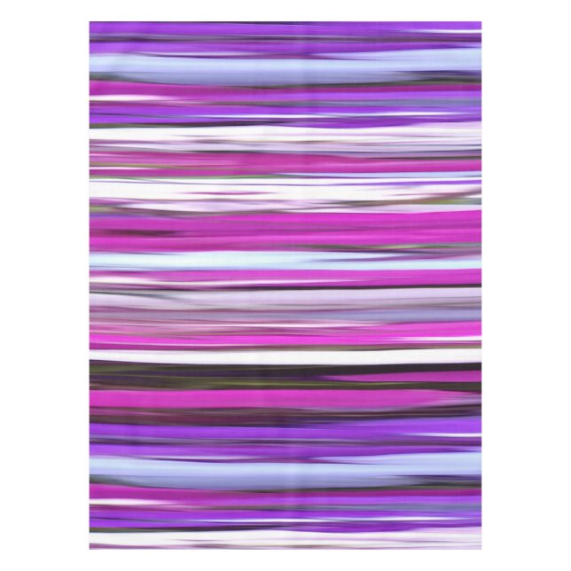 Abstrakte Nummer 2: Lila Unschärfe Tischdecke (Vorderseite)