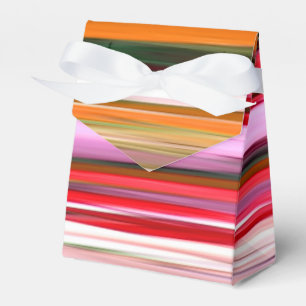 Abstrakte Nummer 2: Orangefarbene Unschärfe Geschenkschachtel