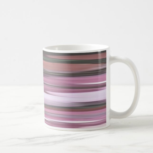 Abstrakte Nummer 2: Rosa Unschärfe Kaffeetasse (Rechts)