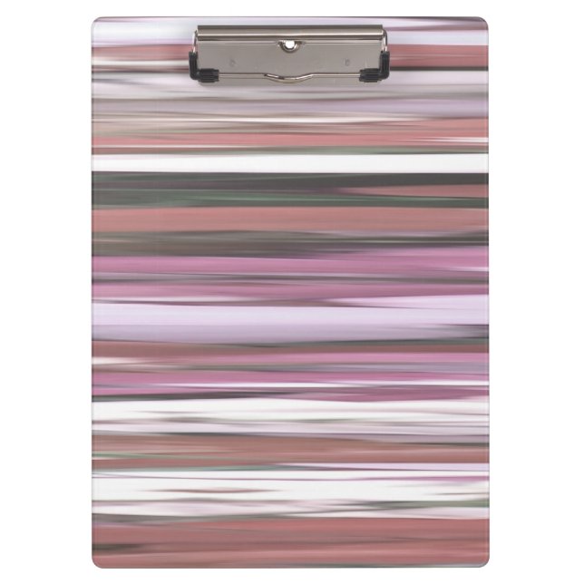 Abstrakte Nummer 2: Rosa Unschärfe Klemmbrett (Vorderseite)