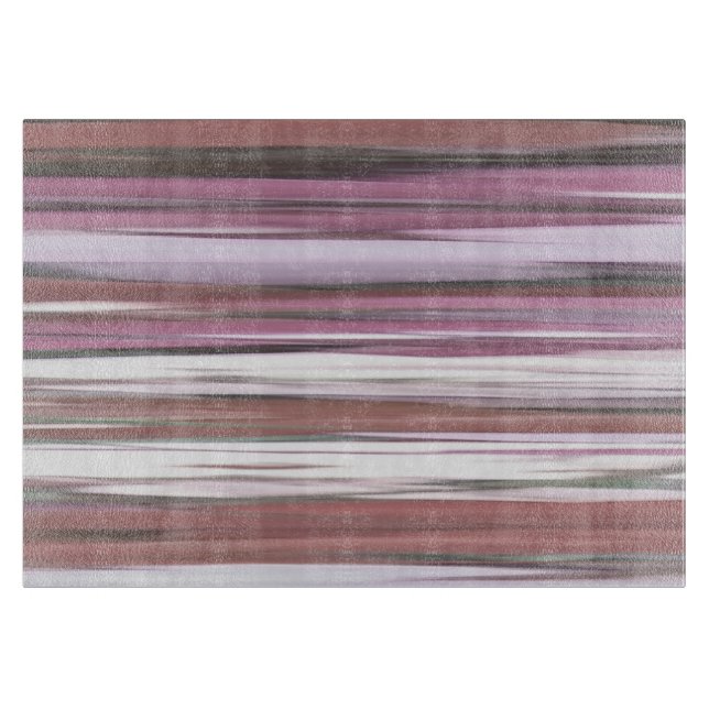 Abstrakte Nummer 2: Rosa Unschärfe Schneidebrett (Vorderseite)
