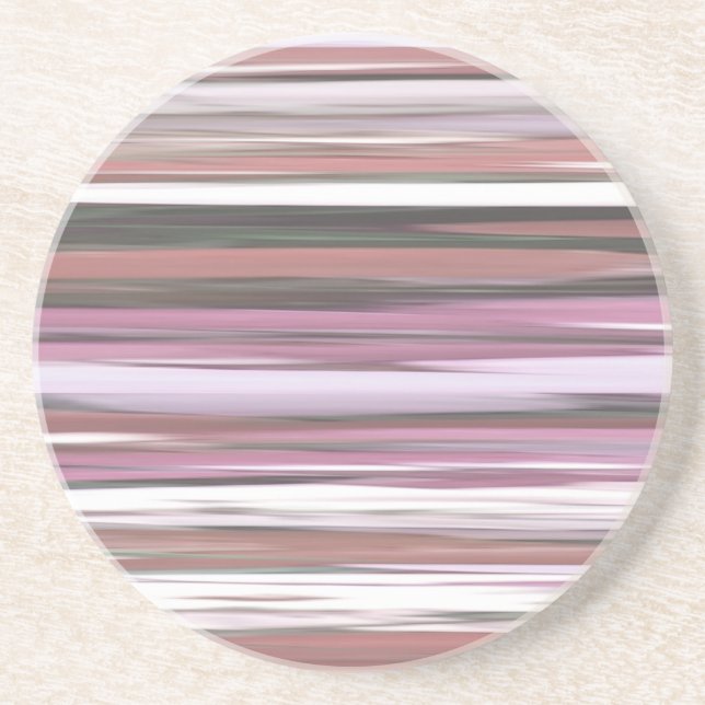 Abstrakte Nummer 2: Rosa Unschärfe Untersetzer (Vorne)