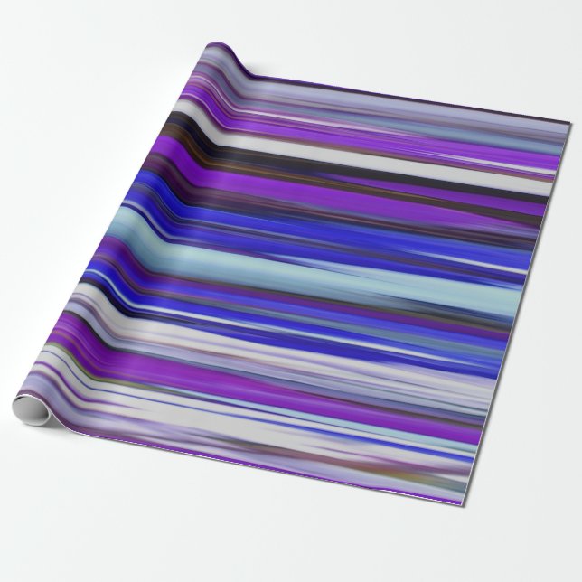 Abstrakte Nummer 2: Ultraviolettunschärfe Geschenkpapier (Ungerollt)