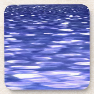 Abstrakte Nummer 3: Blauschimmer Untersetzer