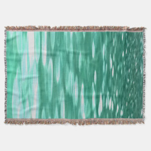 Abstrakte Nummer 3: Green Shimmer Decke