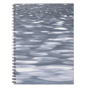 Abstrakte Nummer 3: Gunmetal-Schimmer Notizblock