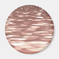 Abstrakte Nummer 3: Kupfer-Rose-Goldschimmer