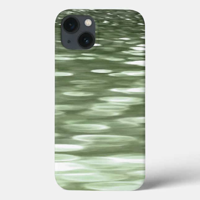 Abstrakte Nummer 3: Olive green unschärfe Case-Mat Case-Mate iPhone Hülle (Rückseite)