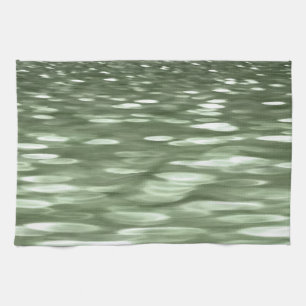 Abstrakte Nummer 3: Olive green verschwur Handtuch