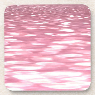 Abstrakte Nummer 3: Pink Shimmer Untersetzer