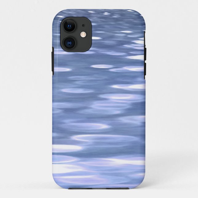 Abstrakte Nummer 3: Pulverblau-Schimmer Case-Mate iPhone Hülle (Rückseite)