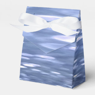Abstrakte Nummer 3: Pulverblau-Schimmer Geschenkschachtel
