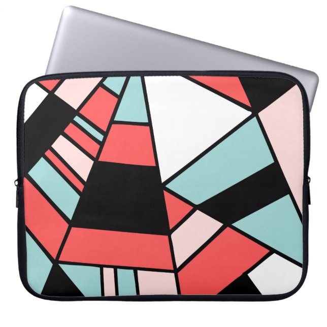 Abstrakte Nummer 451 Laptopschutzhülle (Vorderseite)