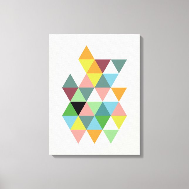 Abstrakte Nummer 585 Leinwanddruck (Vorderseite)