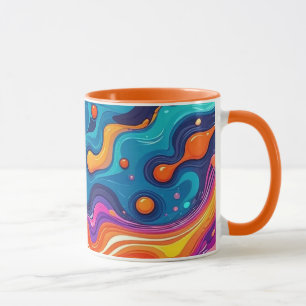 Abstrakte Oberflächenbilder 1200 - Tasse