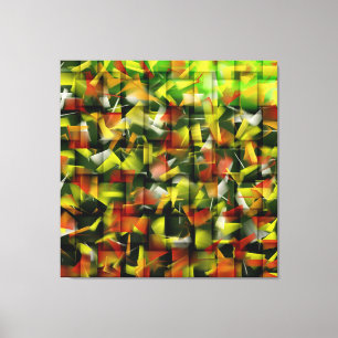 Abstrakte Öl- und Acrylmalerei 5 Leinwanddruck