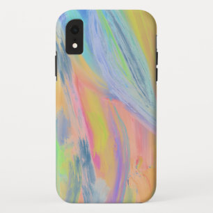 Abstrakte Ölmalerei des bunten Regenbogens Case-Mate iPhone Hülle