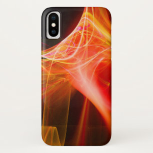 ABSTRAKTE ORANGE-FRAKTAL-WIRBEL Case-Mate iPhone HÜLLE