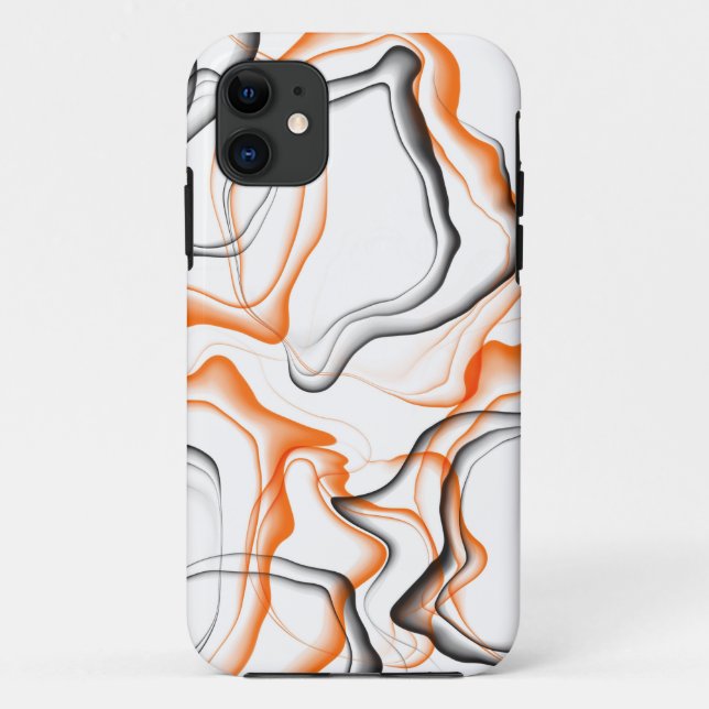 Abstrakte Orangenwaagen Case-Mate iPhone Hülle (Rückseite)