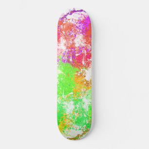 Abstrakte Paint Splash Art Skateboard
