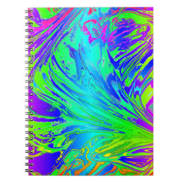 Abstrakte  Paint-Spritzer Notizblock