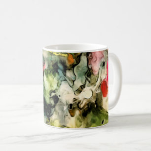 Abstrakte Palette Kaffeetasse