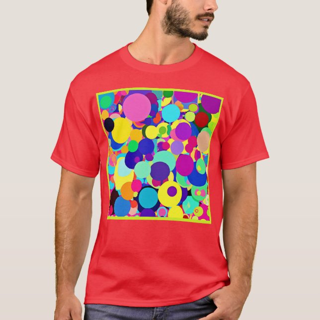 Abstrakte Palette T-Shirt (Vorderseite)