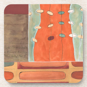 Abstrakte Parade der Eier durch Heidekraut J Vess Untersetzer