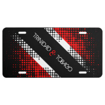 Abstrakte Patriotische Flagge Trinidad und Tobago