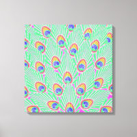 Abstrakte Pfauenfeathers