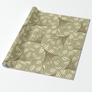 Abstrakte Pflanze nahtlos. Muster,l Geschenkpapier