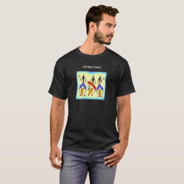Abstrakte, Phantastische Silhouette für Spaß T-Shirt