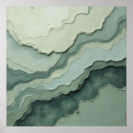 Abstrakte Phase - Bio modern Poster