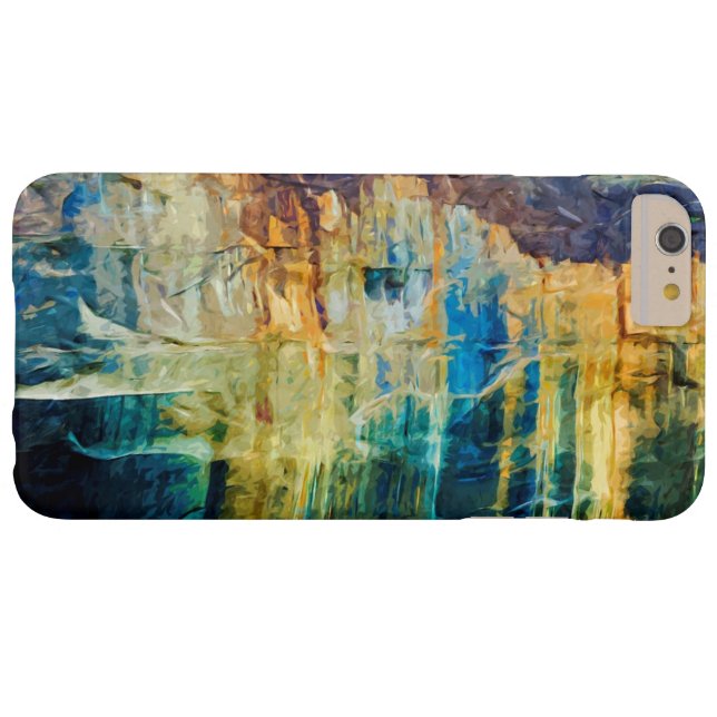 Abstrakte Pictured Rocks National Lakeshore Case-Mate iPhone Hülle (Rückseite Horizontal)