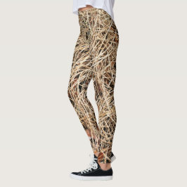 Abstrakte Pine Needles Leggings