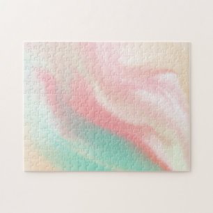 Abstrakte Pinselstriche Candy Farbverlauf Ombre