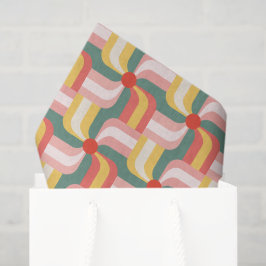 Abstrakte Pinwheels Seidenpapier