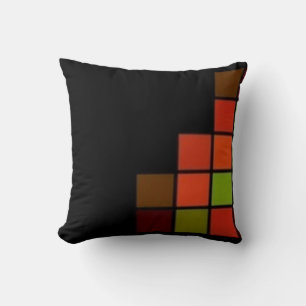 Abstrakte Plätze Kissen