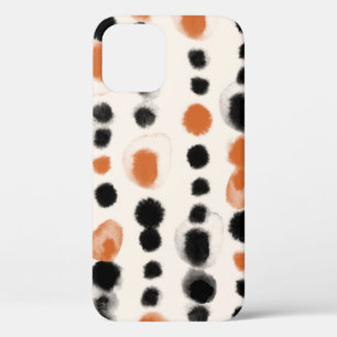 Abstrakte Polka Punkte: Aquarellgeometrie. Case-Mate iPhone Hülle