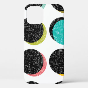 Abstrakte Polka-Punkte im Stil der Case-Mate iPhone Hülle